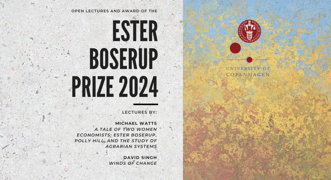 Plakat til Ester Boserup Prisen 2024
