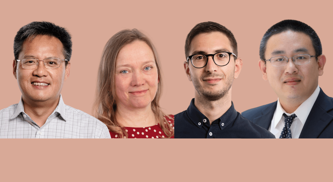 Wusheng, Mette, Francesco, Zhan