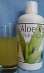 Picture of Aloe Vera bootle. Click to see a larger version.